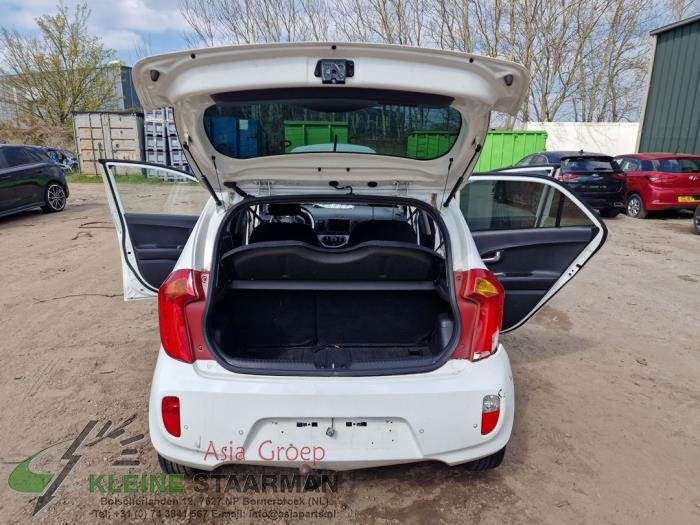 Kia Picanto 1.0 12V Sloopvoertuig (2013, Wit)