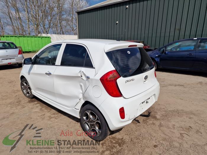 Kia Picanto 1.0 12V Sloopvoertuig (2013, Wit)