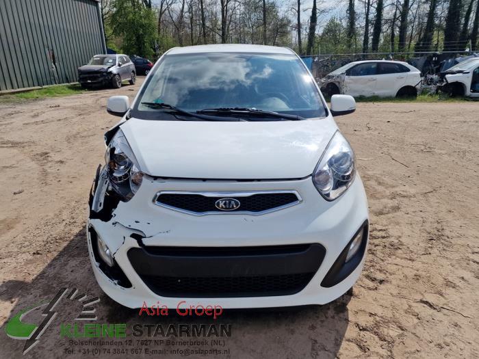 Kia Picanto 1.0 12V Sloopvoertuig (2013, Wit)