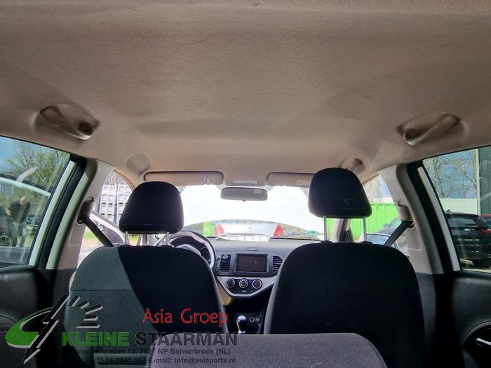 Kia Picanto 1.0 12V Sloopvoertuig (2013, Wit)