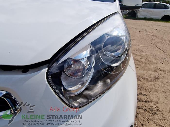 Kia Picanto 1.0 12V Sloopvoertuig (2013, Wit)