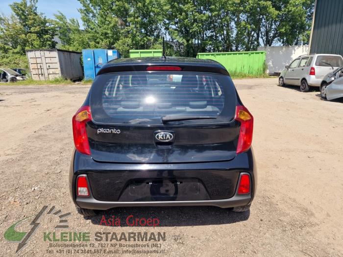 Kia Picanto 1.0 12V Sloopvoertuig (2015, Zwart)