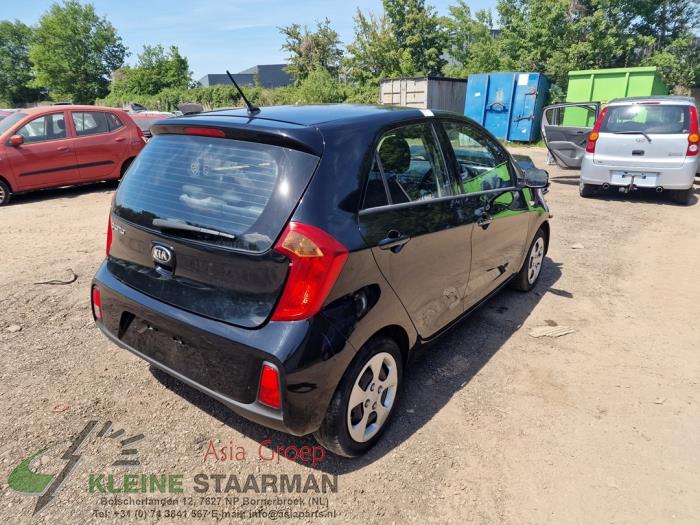 Kia Picanto 1.0 12V Sloopvoertuig (2015, Zwart)