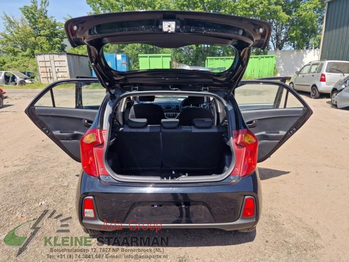 Kia Picanto 1.0 12V Sloopvoertuig (2015, Zwart)