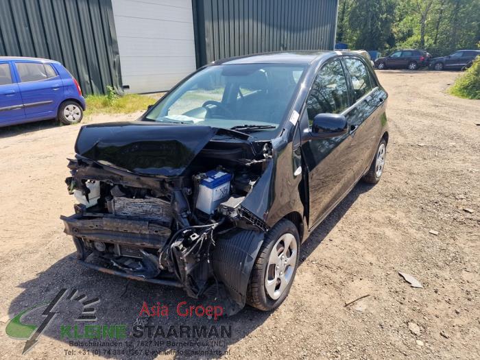 Kia Picanto 1.0 12V Sloopvoertuig (2015, Zwart)