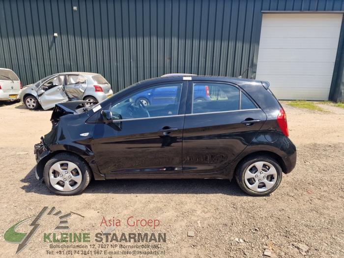 Kia Picanto 1.0 12V Sloopvoertuig (2015, Zwart)