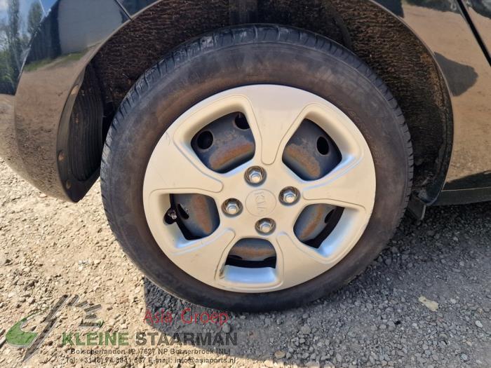 Kia Picanto 1.0 12V Sloopvoertuig (2015, Zwart)