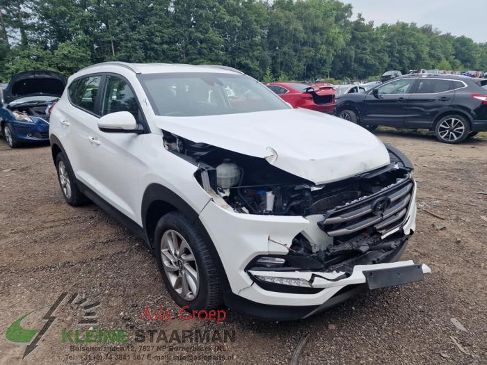 Hyundai Tucson 1.7 CRDi 16V 2WD Sloopvoertuig (2017, Wit)