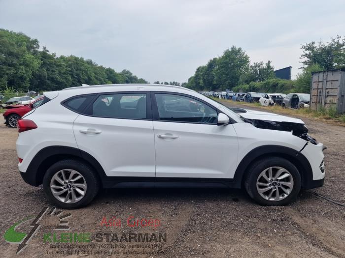 Hyundai Tucson 1.7 CRDi 16V 2WD Sloopvoertuig (2017, Wit)