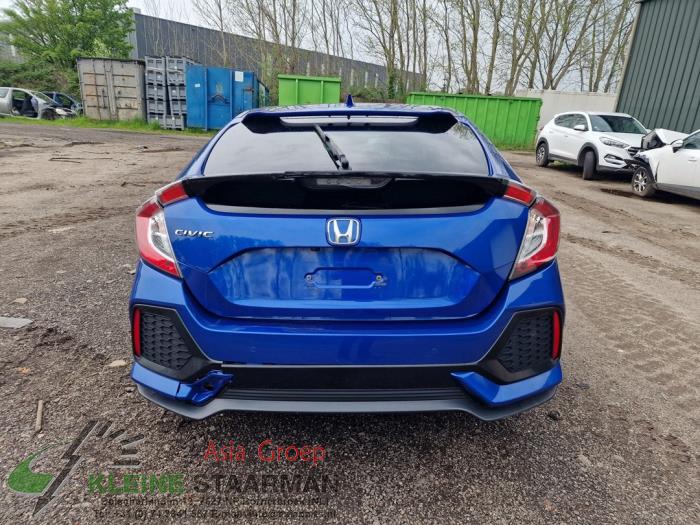 Honda Civic 1.0i VTEC Turbo 12V Sloopvoertuig (2018, Blauw)