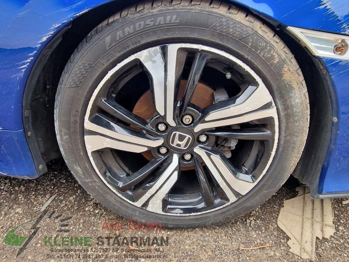 Honda Civic 1.0i VTEC Turbo 12V Sloopvoertuig (2018, Blauw)