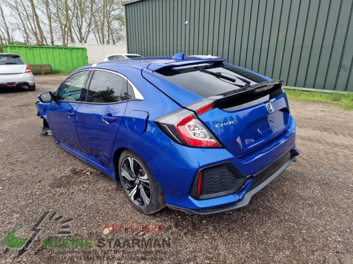Honda Civic 1.0i VTEC Turbo 12V Sloopvoertuig (2018, Blauw)