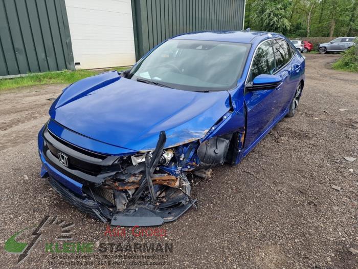 Honda Civic 1.0i VTEC Turbo 12V Sloopvoertuig (2018, Blauw)