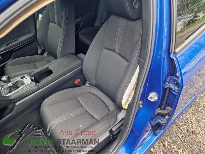 Honda Civic 1.0i VTEC Turbo 12V Sloopvoertuig (2018, Blauw)