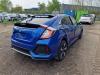 Honda Civic 1.0i VTEC Turbo 12V Sloopvoertuig (2018, Blauw)