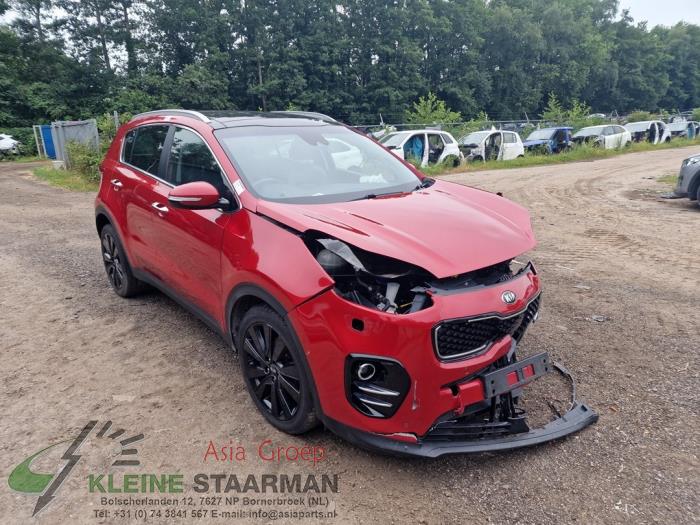 Kia Sportage 1.7 CRDi 115 16V 4x2 Sloopvoertuig (2017, Rood)