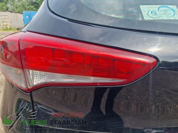 Hyundai Tucson 1.7 CRDi 16V 2WD Sloopvoertuig (2017, Zwart)