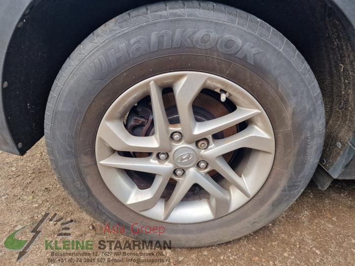 Hyundai Tucson 1.7 CRDi 16V 2WD Sloopvoertuig (2017, Zwart)
