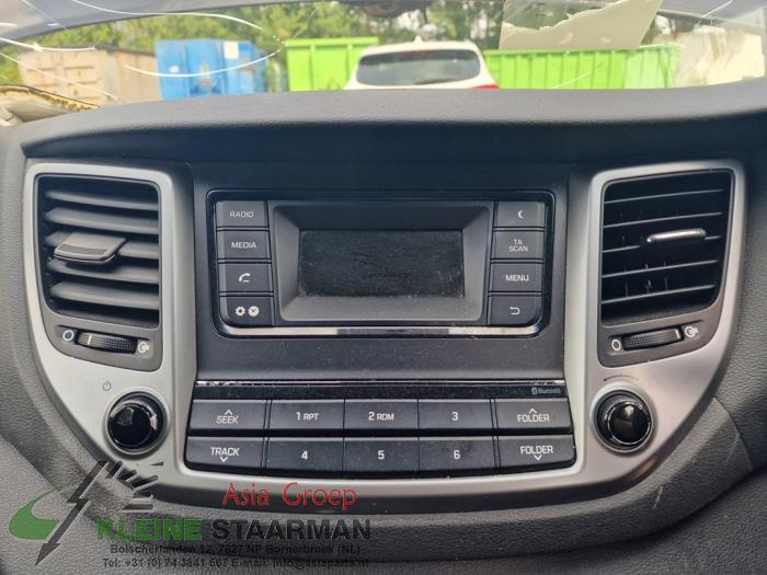 Hyundai Tucson 1.7 CRDi 16V 2WD Sloopvoertuig (2017, Zwart)