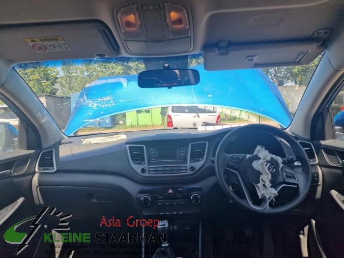 Hyundai Tucson 1.6 GDi 16V Sloopvoertuig (2017, Blauw)