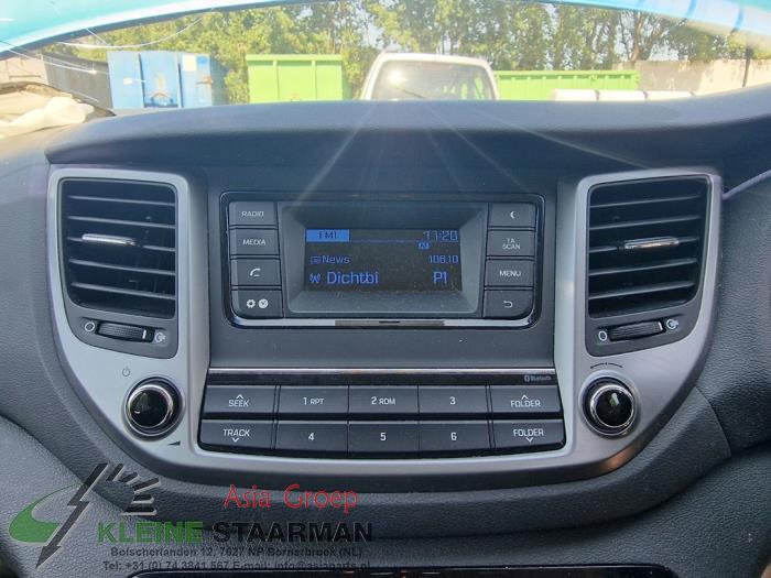 Hyundai Tucson 1.6 GDi 16V Sloopvoertuig (2017, Blauw)