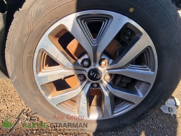 Kia Sportage 1.6 GDI 16V 4x2 Sloopvoertuig (2016, Zwart)