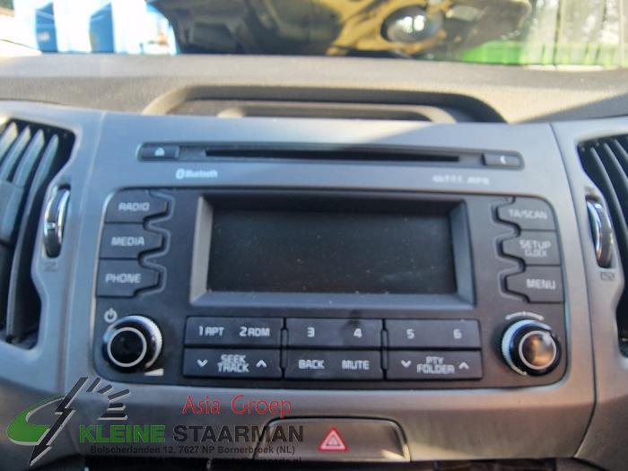 Kia Sportage 1.6 GDI 16V 4x2 Sloopvoertuig (2016, Zwart)