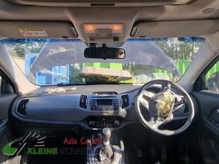 Kia Sportage 1.6 GDI 16V 4x2 Sloopvoertuig (2016, Zwart)