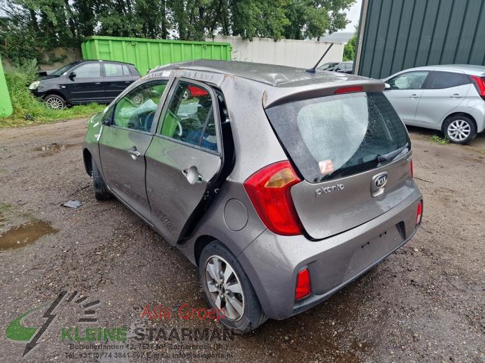 Kia Picanto 1.0 12V Sloopvoertuig (2015, Grijs)