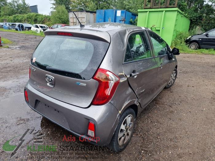 Kia Picanto 1.0 12V Sloopvoertuig (2015, Grijs)