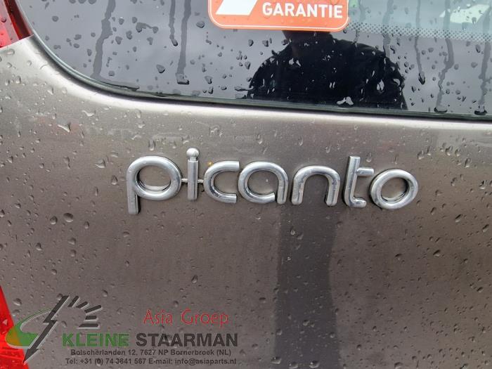 Kia Picanto 1.0 12V Sloopvoertuig (2015, Grijs)