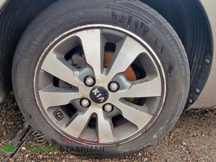 Kia Picanto 1.0 12V Sloopvoertuig (2015, Grijs)