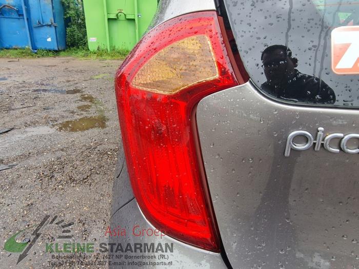 Kia Picanto 1.0 12V Sloopvoertuig (2015, Grijs)