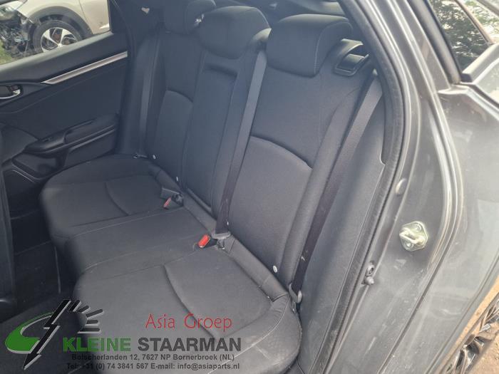 Honda Civic 1.0i VTEC Turbo 12V Sloopvoertuig (2017, Donker, Grijs)