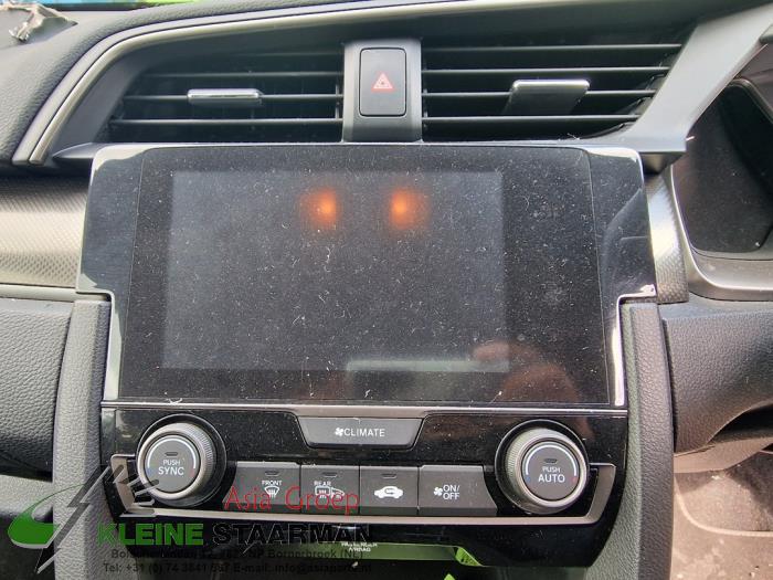 Honda Civic 1.0i VTEC Turbo 12V Sloopvoertuig (2017, Donker, Grijs)