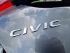 Honda Civic 1.0i VTEC Turbo 12V Sloopvoertuig (2017, Donker, Grijs)