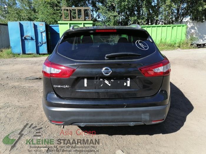 Nissan Qashqai 1.5 dCi DPF Sloopvoertuig (2017, Zwart)