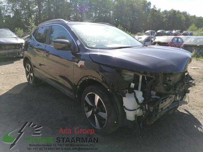 Nissan Qashqai 1.5 dCi DPF Sloopvoertuig (2017, Zwart)