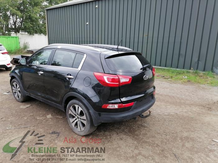 Kia Sportage 2.0 CVVT 16V 4x2 Sloopvoertuig (2013, Zwart)