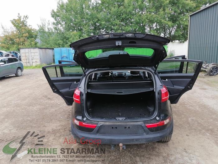 Kia Sportage 2.0 CVVT 16V 4x2 Sloopvoertuig (2013, Zwart)