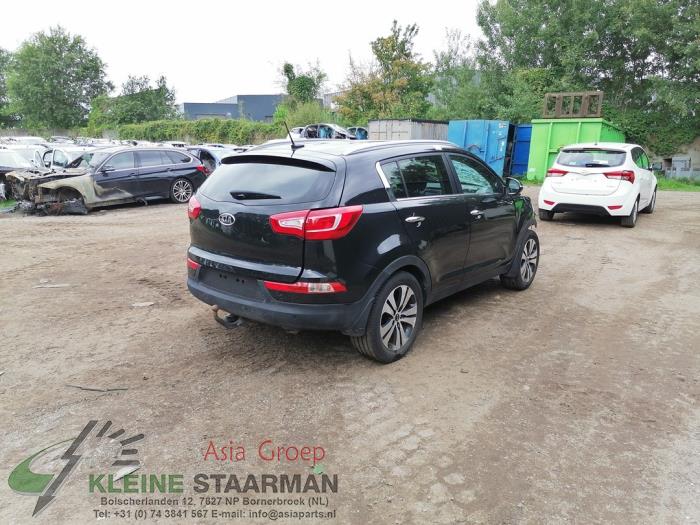 Kia Sportage 2.0 CVVT 16V 4x2 Sloopvoertuig (2013, Zwart)
