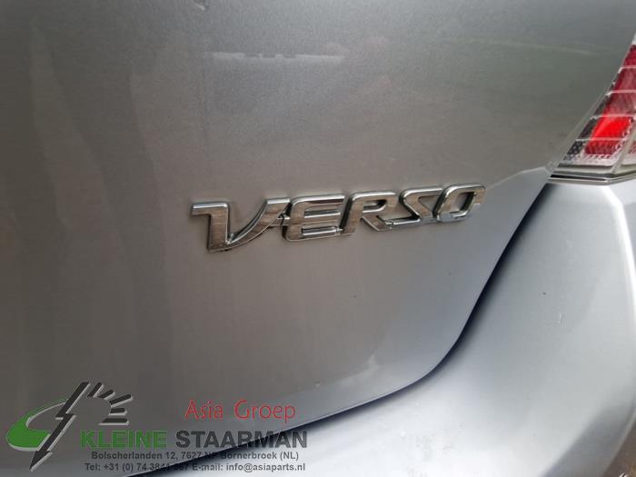 Toyota Verso 1.8 16V VVT-i Sloopvoertuig (2013, Grijs)