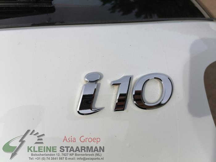 Hyundai i10 1.0 12V Sloopvoertuig (2018, Wit)