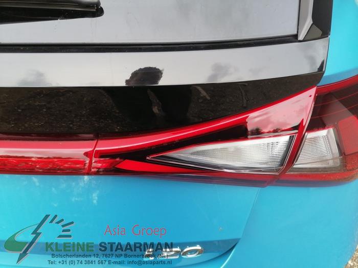 Hyundai i20 1.0 T-GDI 100 Mild Hybrid 48V 12V Sloopvoertuig (2022, Turquoise)