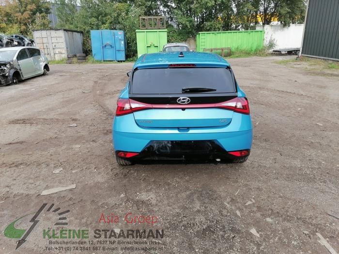 Hyundai i20 1.0 T-GDI 100 Mild Hybrid 48V 12V Sloopvoertuig (2022, Turquoise)