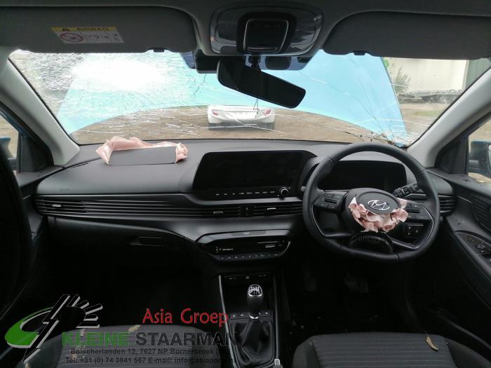 Hyundai i20 1.0 T-GDI 100 Mild Hybrid 48V 12V Sloopvoertuig (2022, Turquoise)