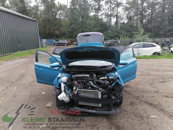 Hyundai i20 1.0 T-GDI 100 Mild Hybrid 48V 12V Sloopvoertuig (2022, Turquoise)