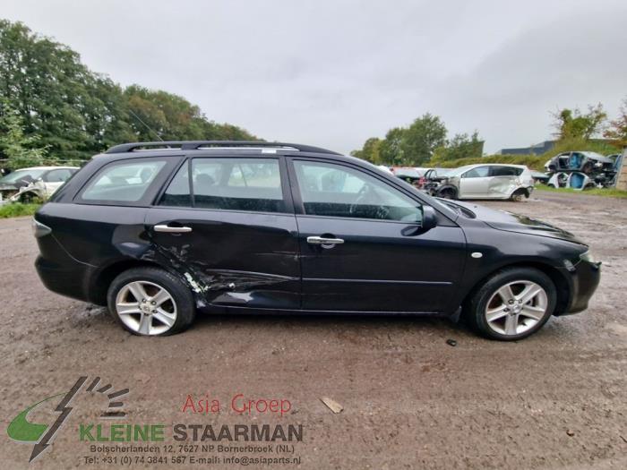 Mazda 6 Sportbreak 1.8i 16V Sloopvoertuig (2007, Zwart)