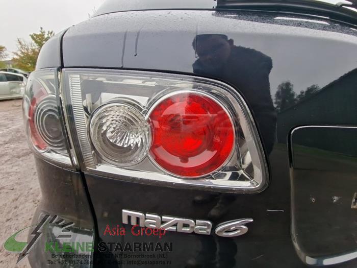 Mazda 6 Sportbreak 1.8i 16V Sloopvoertuig (2007, Zwart)