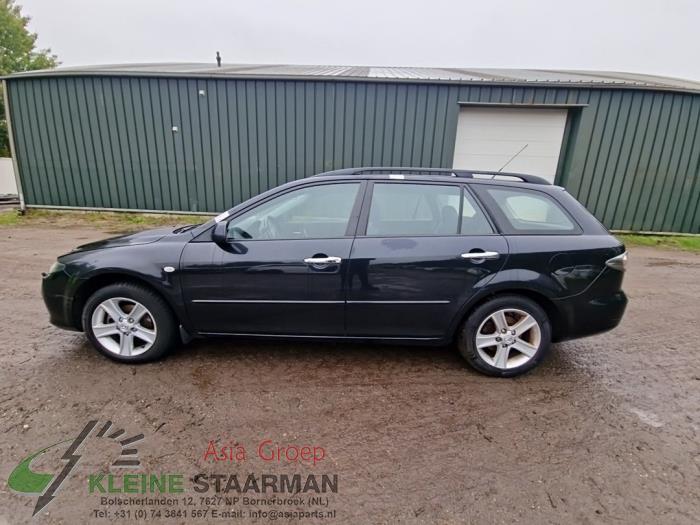 Mazda 6 Sportbreak 1.8i 16V Sloopvoertuig (2007, Zwart)